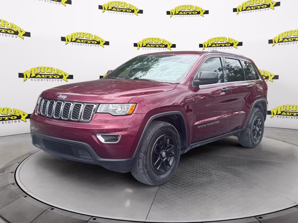 2018 Velvet Red Pearlcoat Jeep Grand Cherokee Laredo E 4X4 SUV