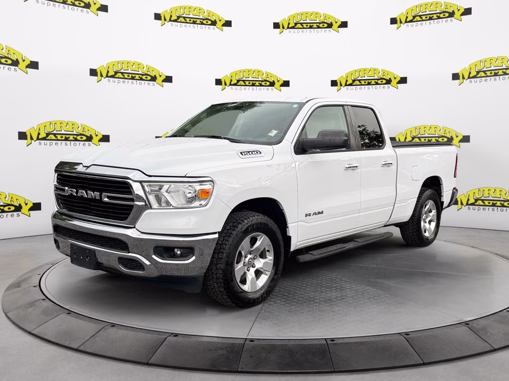 2020 Bright White Clearcoat Ram 1500 Big Horn/Lone Star 4X4 Truck