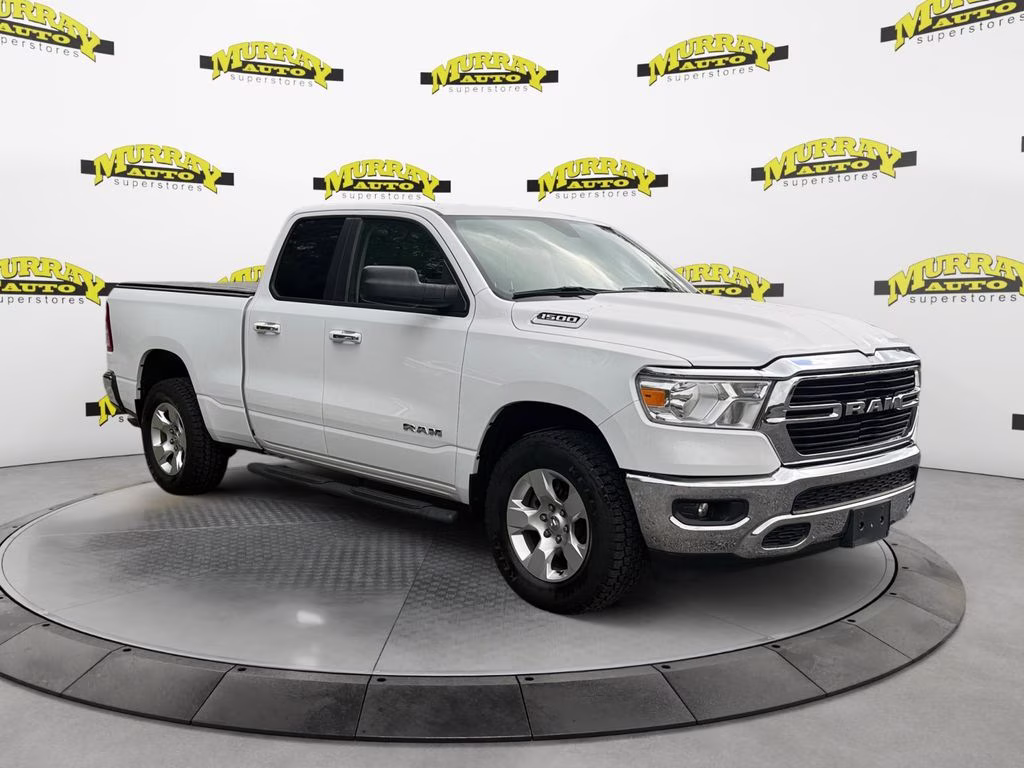 2020 Bright White Clearcoat Ram 1500 Big Horn/Lone Star 4X4 Truck