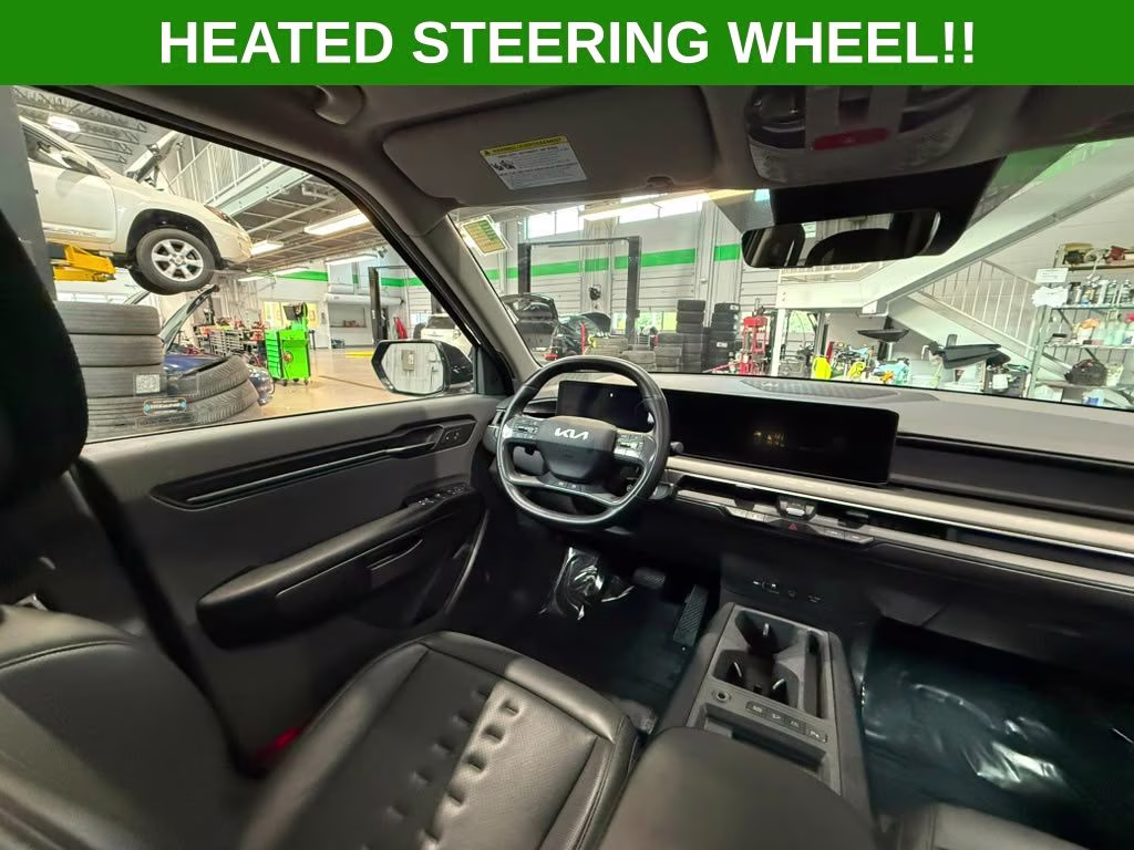 2024 Aurora Black Pearl Kia EV9 Wind AWD SUV