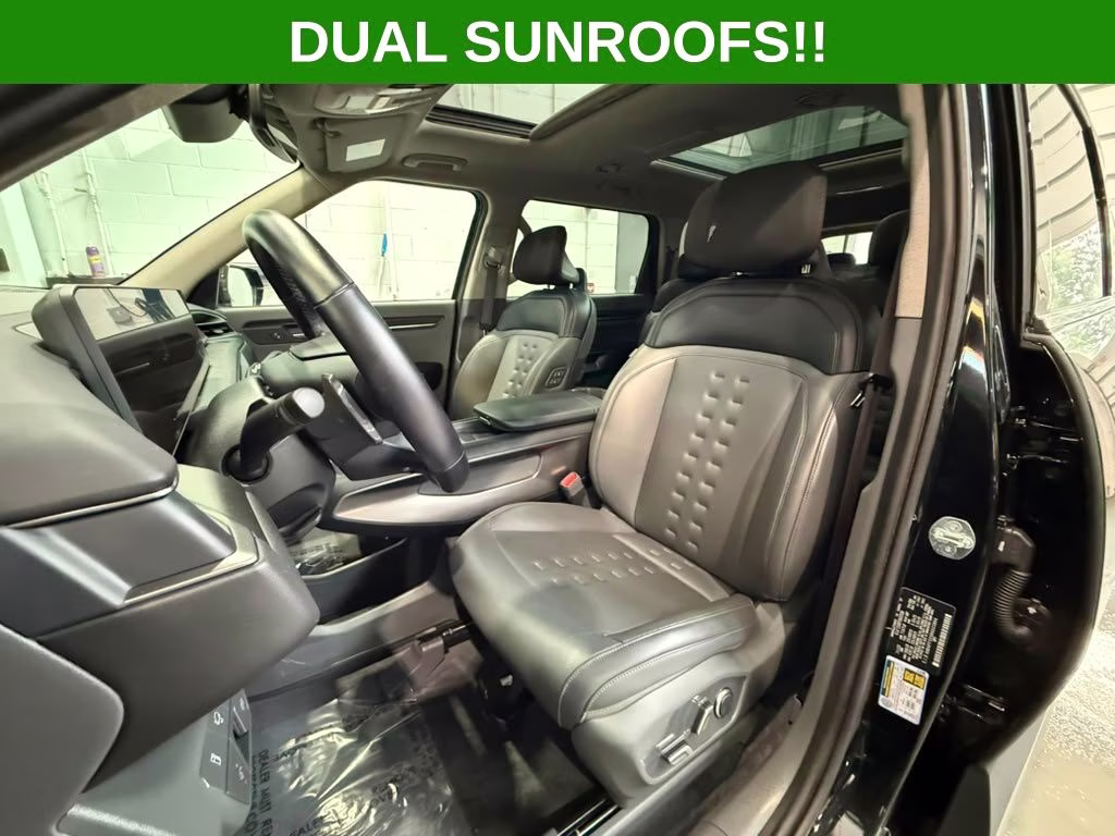 2024 Aurora Black Pearl Kia EV9 Wind AWD SUV