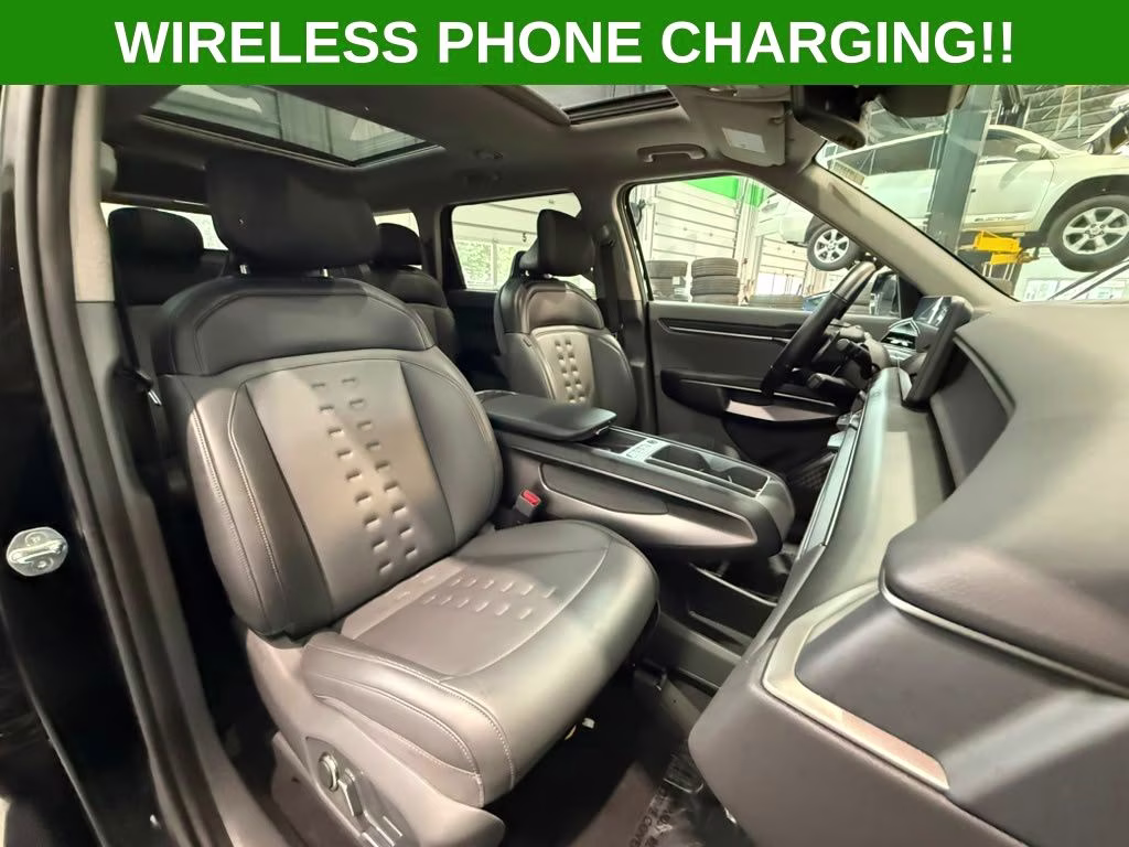 2024 Aurora Black Pearl Kia EV9 Wind AWD SUV