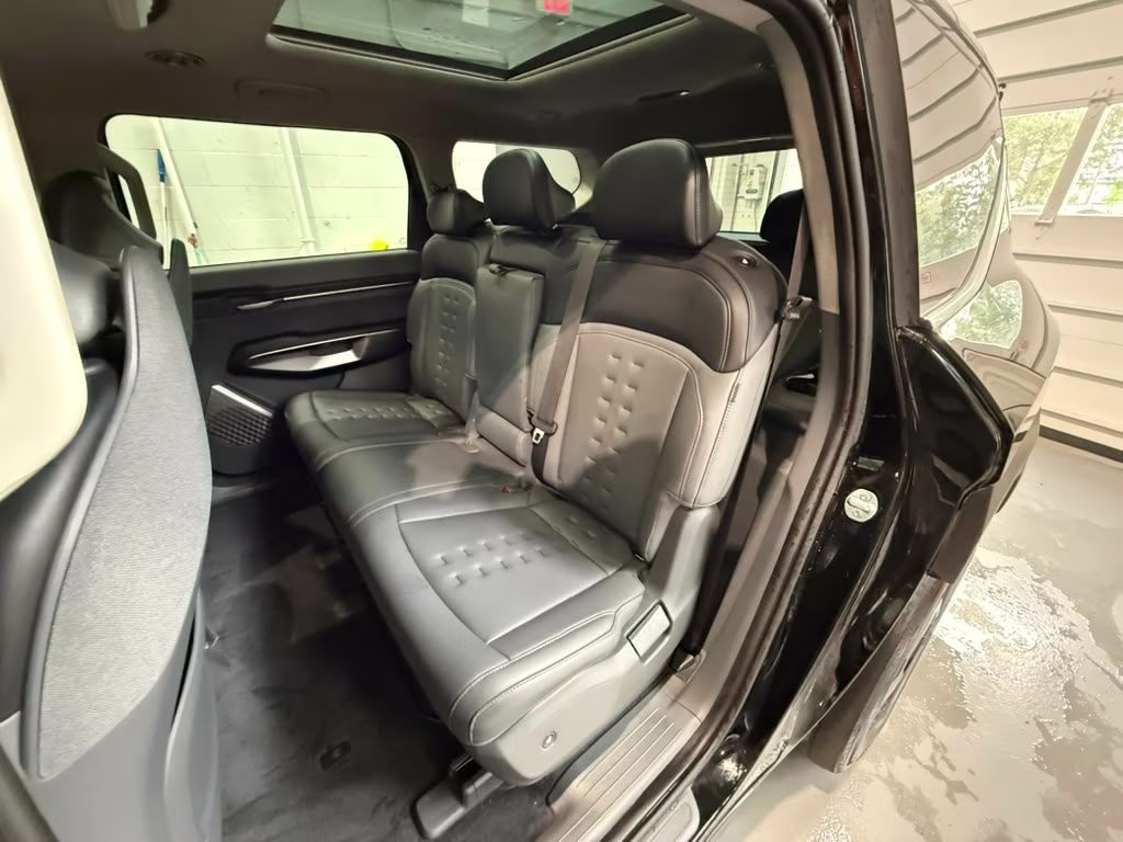 2024 Aurora Black Pearl Kia EV9 Wind AWD SUV