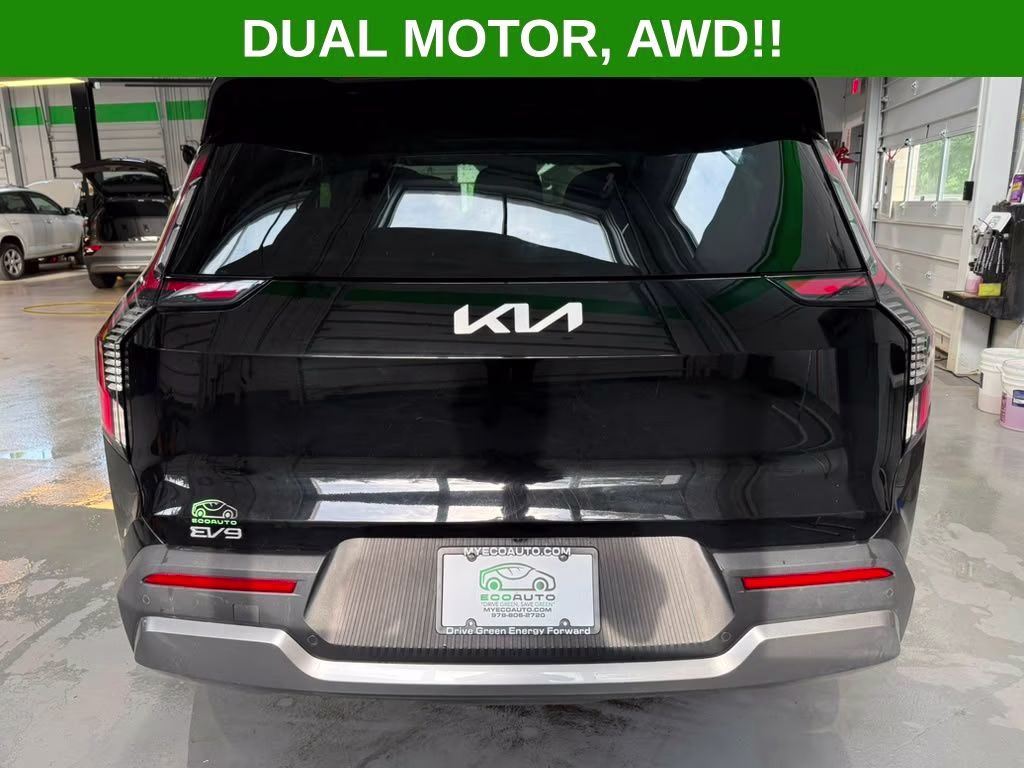 2024 Aurora Black Pearl Kia EV9 Wind AWD SUV