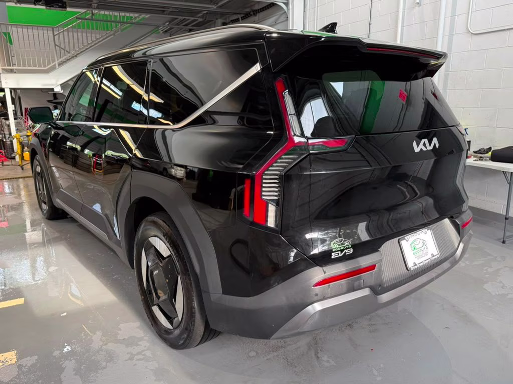 2024 Aurora Black Pearl Kia EV9 Wind AWD SUV