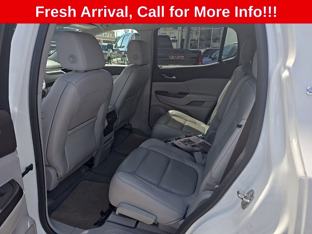 2019 Summit White GMC Acadia SLT-1 AWD SUV