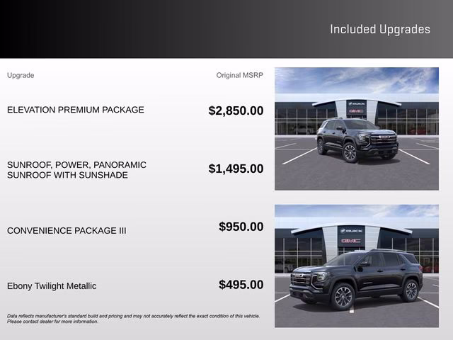 2026 Ebony Twilight Metallic GMC Terrain Elevation AWD SUV