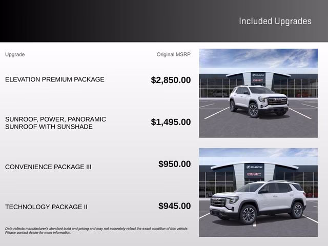 2026 Summit White GMC Terrain Elevation AWD SUV