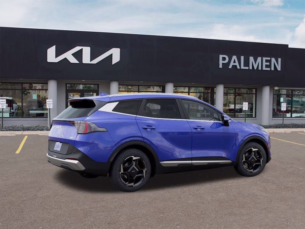 2026 Nebular Blue Kia Sportage EX AWD SUV