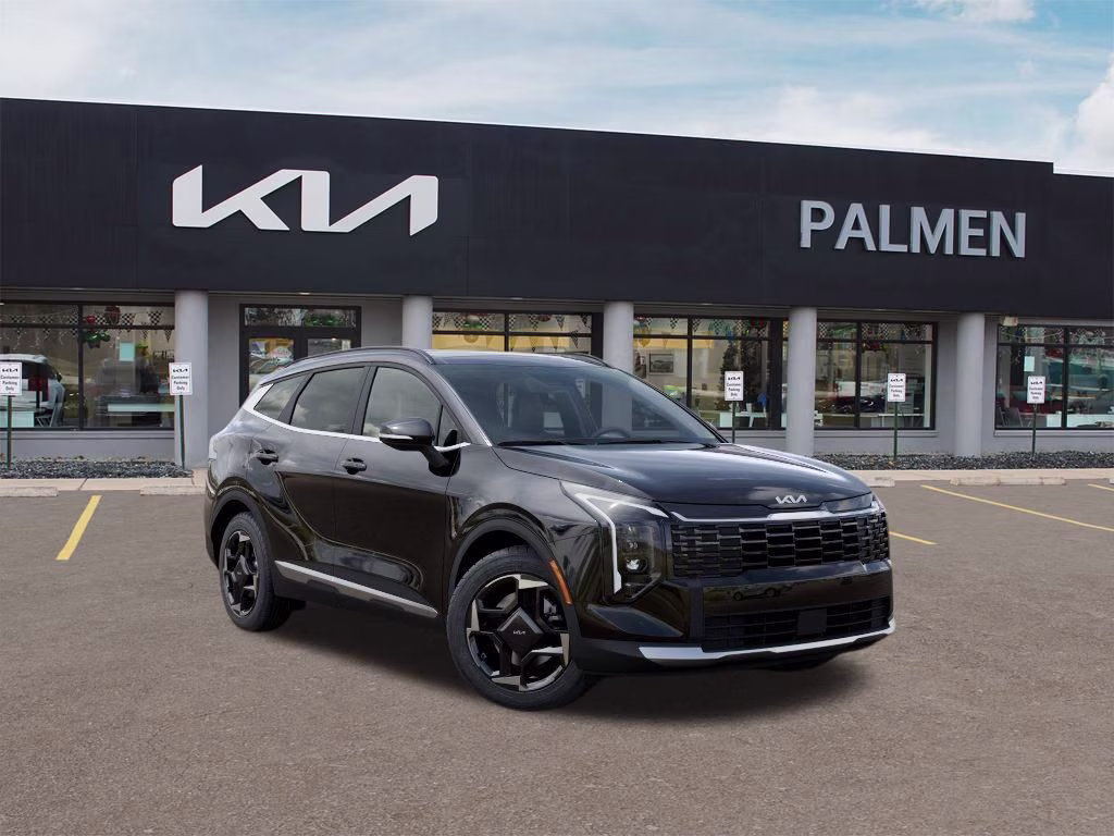 2026 Ebony Black Kia Sportage EX AWD SUV