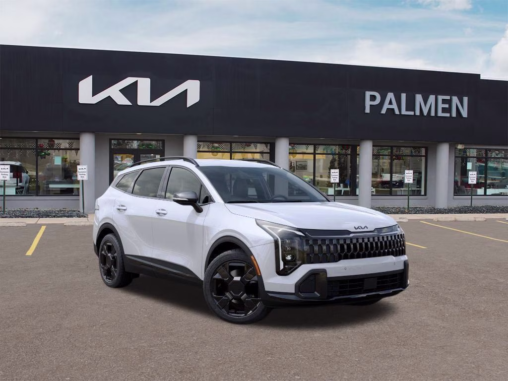 2026 Glacial White Pearl Kia Sportage X-Line AWD SUV
