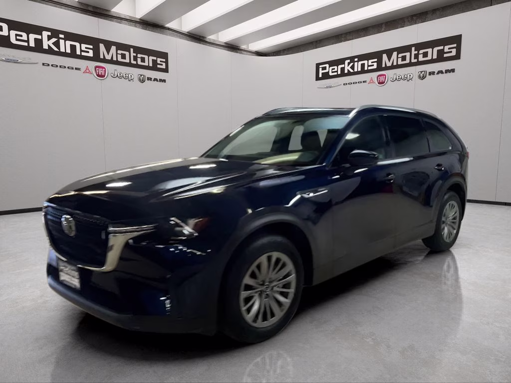 2024 Deep Crystal Blue Mica Mazda CX-90 PHEV Preferred AWD SUV