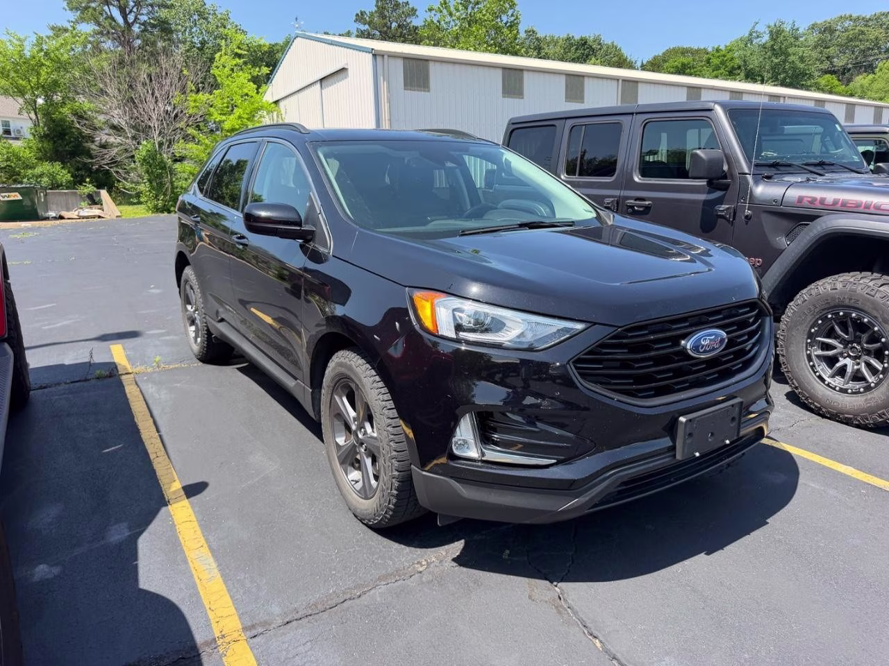 2022 Agate Black Metallic Ford Edge AWD AWD SUV