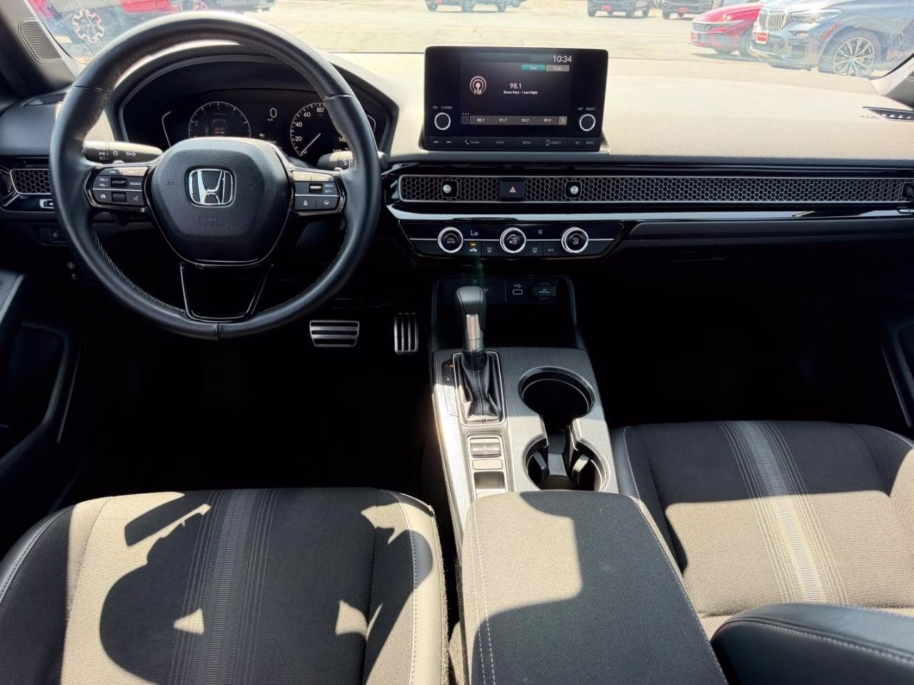 2024 Sonic Gray Pearl Honda Civic Sedan Sport FWD Sedan