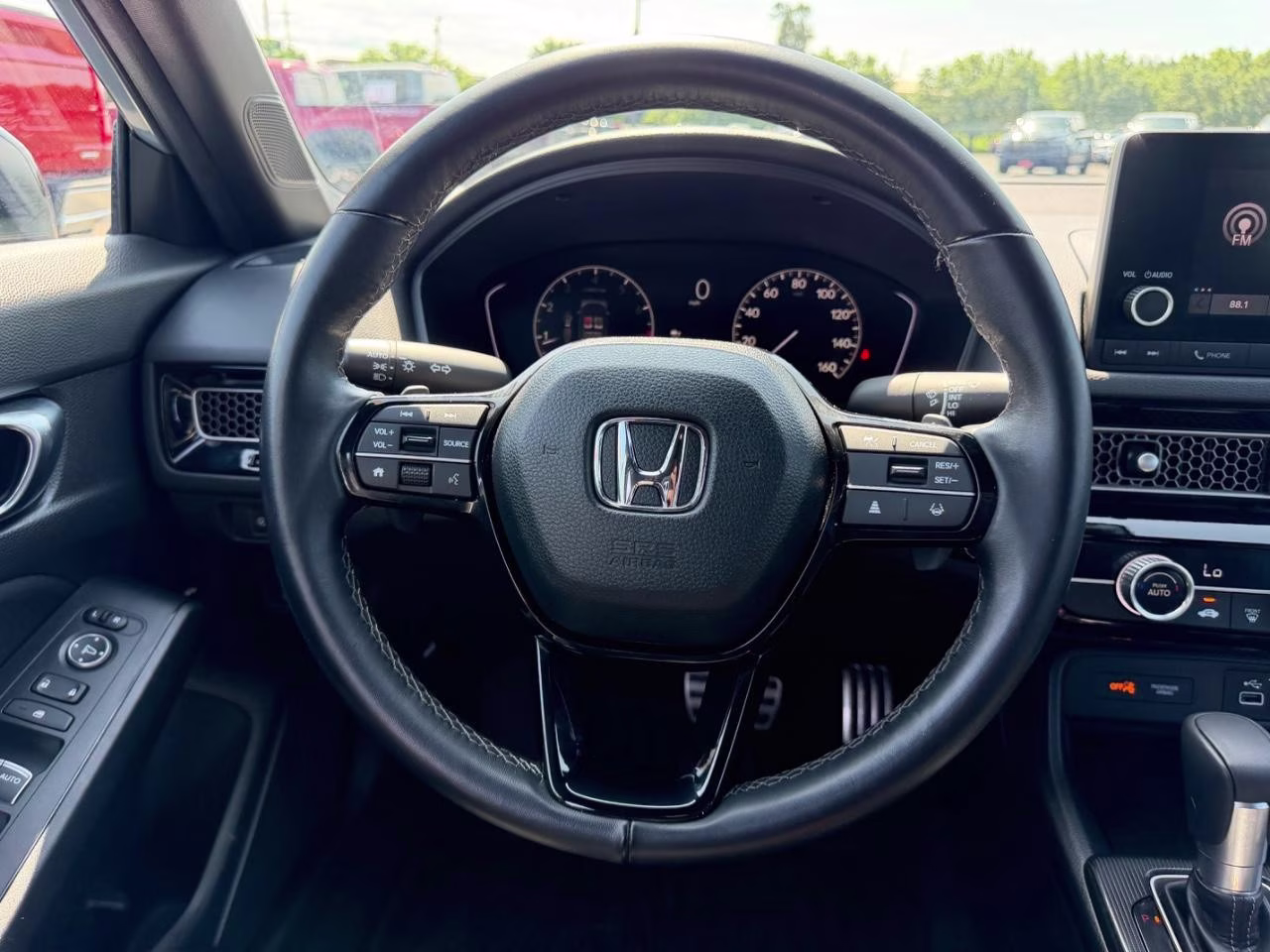 2024 Sonic Gray Pearl Honda Civic Sedan Sport FWD Sedan