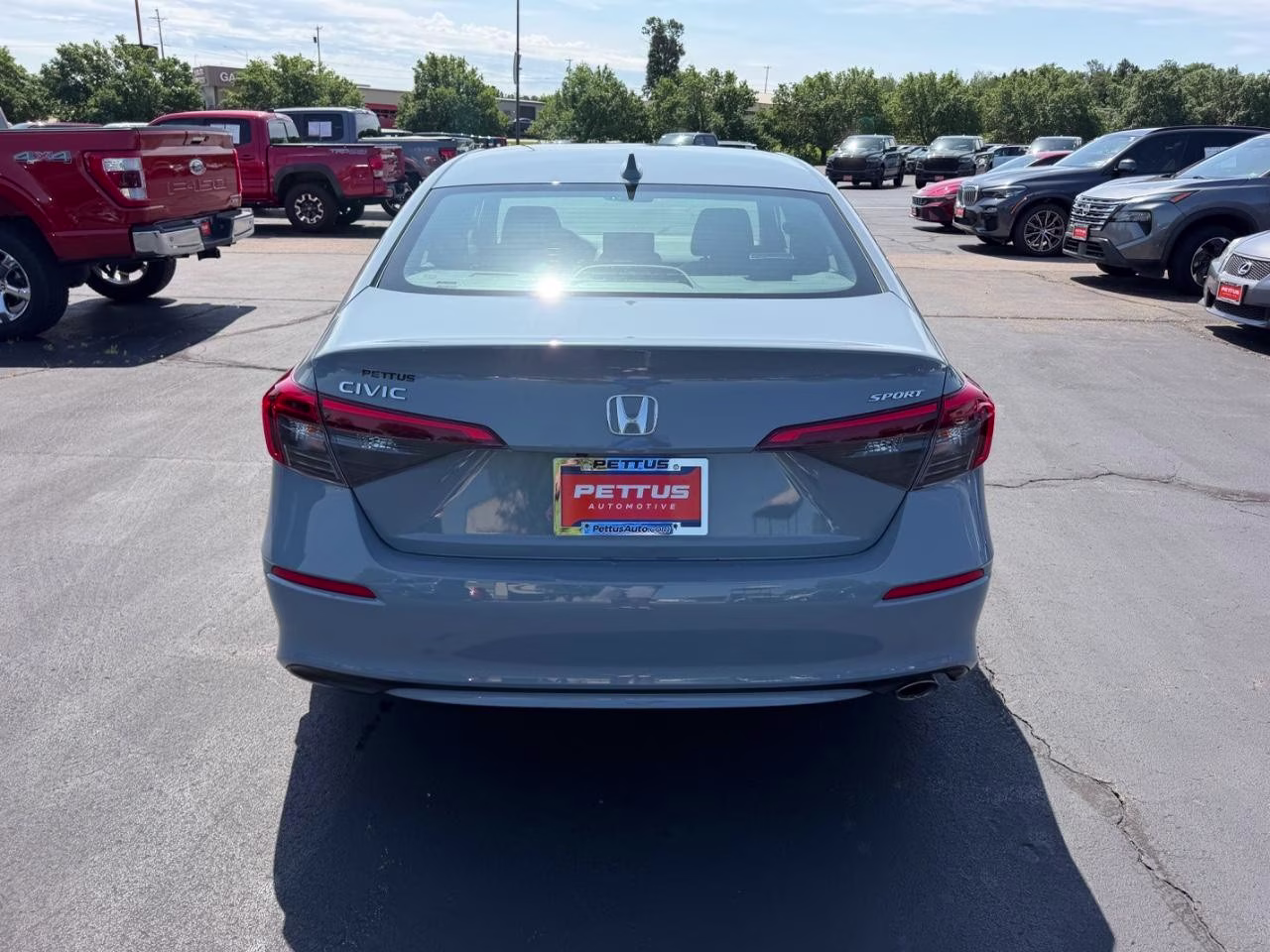 2024 Sonic Gray Pearl Honda Civic Sedan Sport FWD Sedan