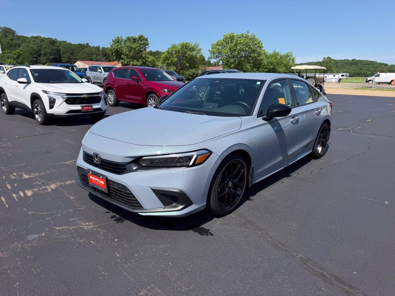 2024 Sonic Gray Pearl Honda Civic Sedan Sport FWD Sedan