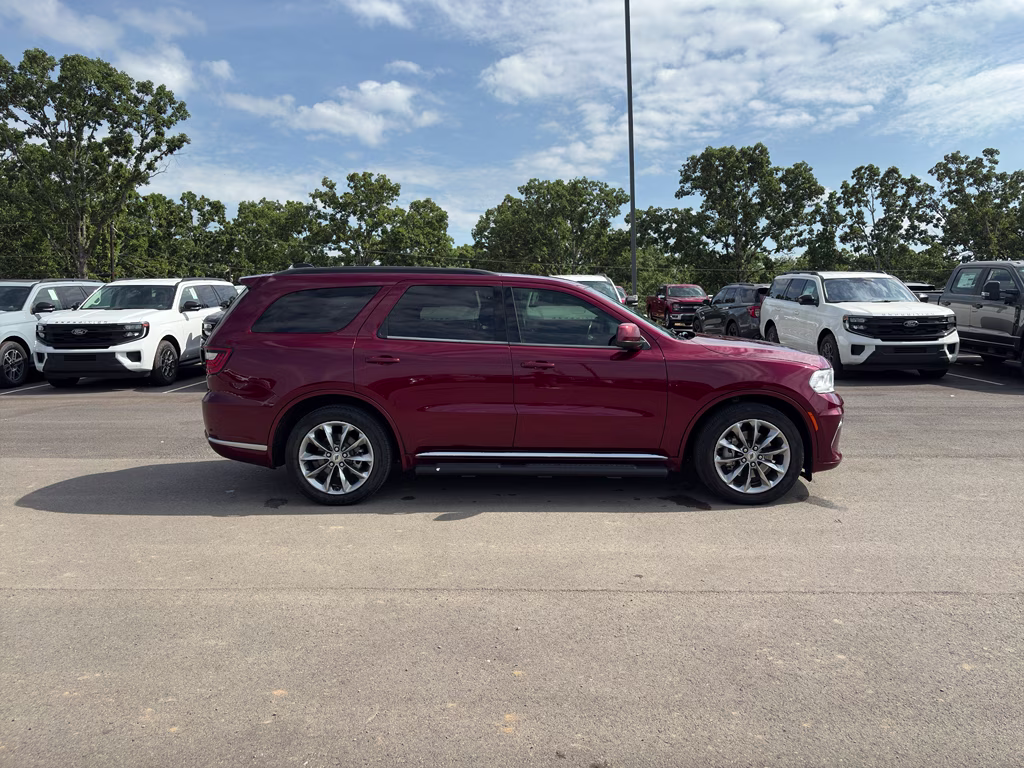 2021 Octane Red Pearlcoat Dodge Durango SXT Plus RWD SUV
