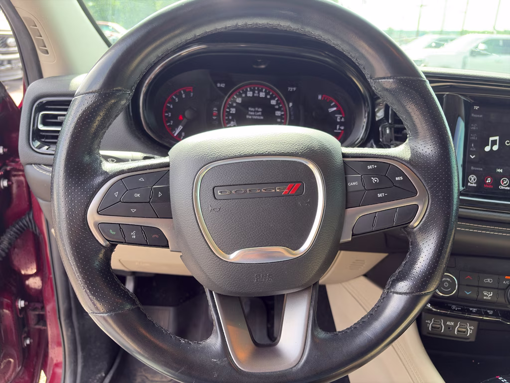 2021 Octane Red Pearlcoat Dodge Durango SXT Plus RWD SUV