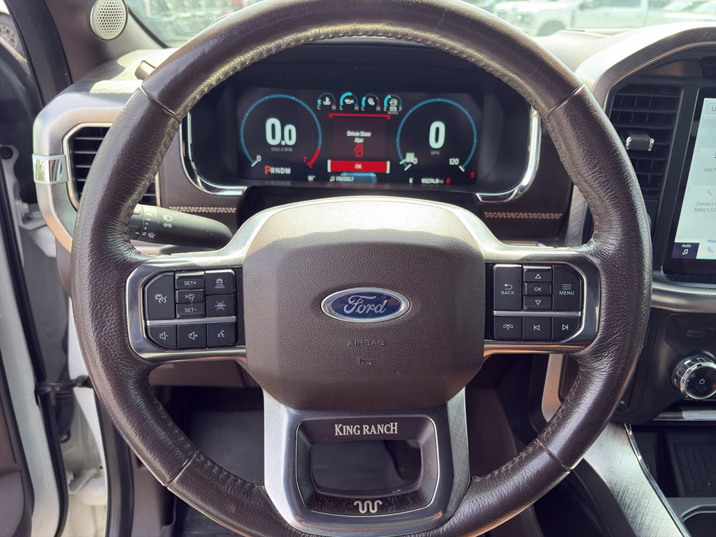 2022 Star White Metallic Tri-Coat Ford F-150 King Ranch 4X4 Truck