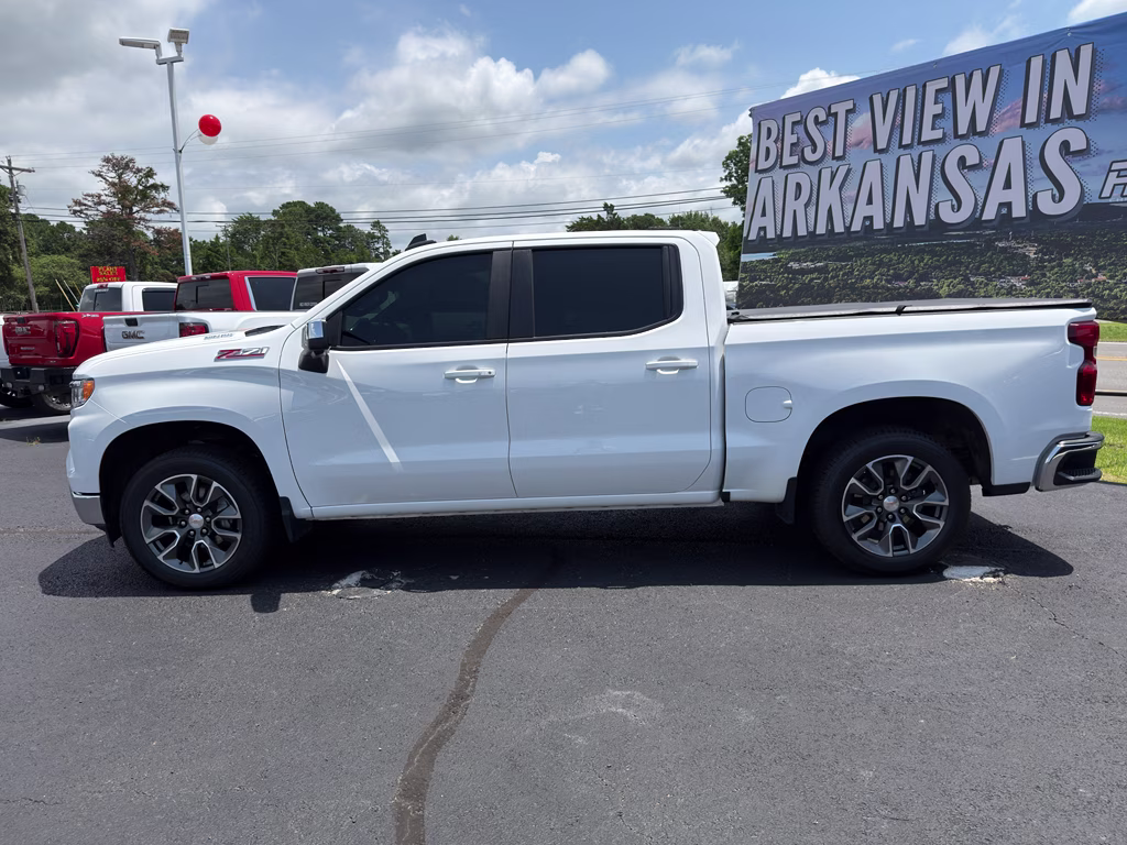 2025 Summit White Chevrolet Silverado LT 4X4 Truck