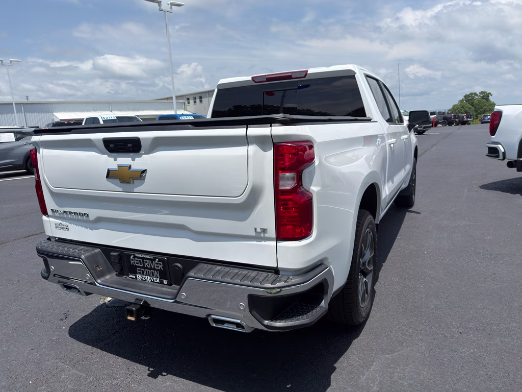 2025 Summit White Chevrolet Silverado LT 4X4 Truck
