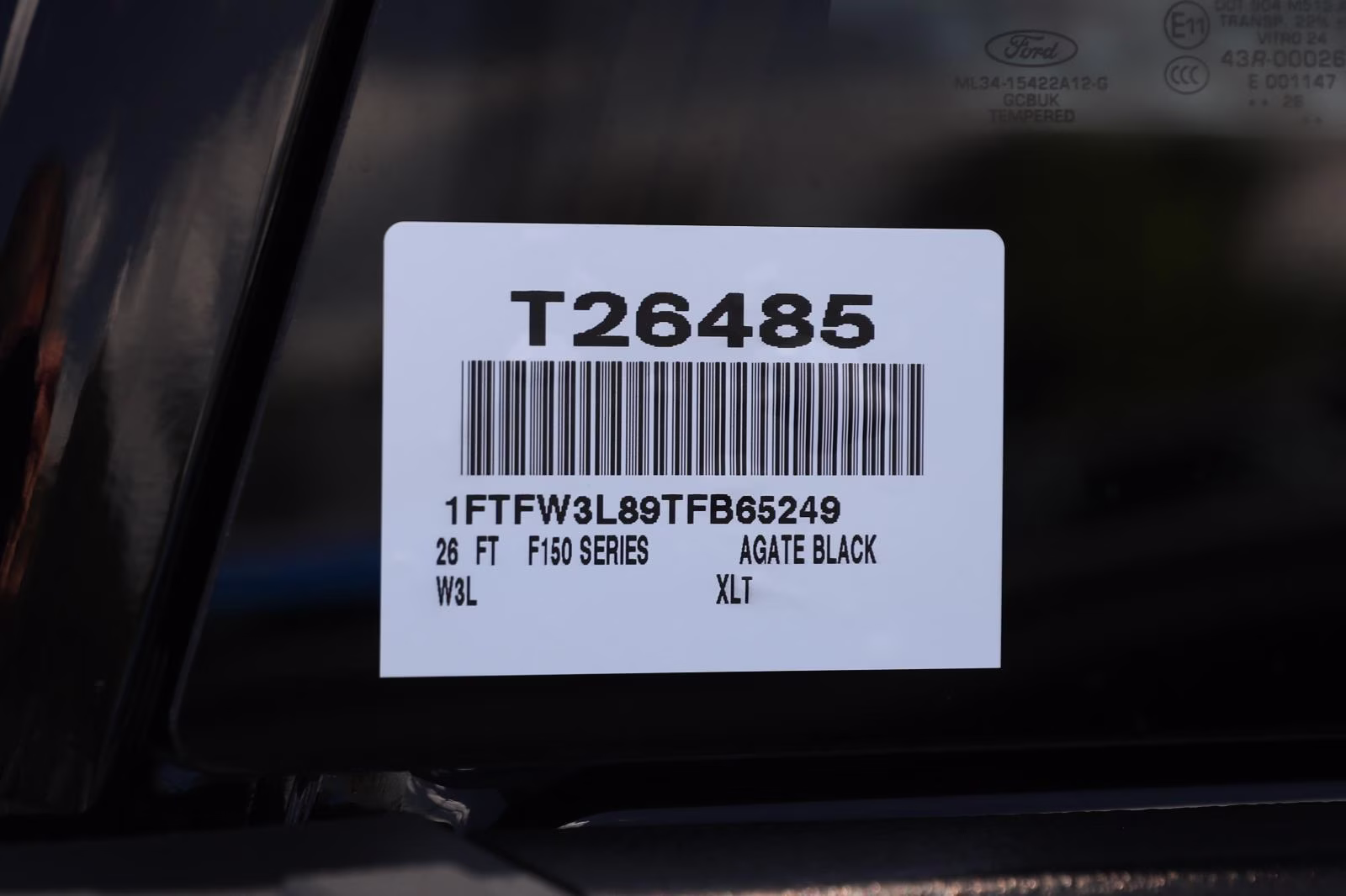 2026 Agate Black Metallic Ford F-150 XLT 4X4 Truck