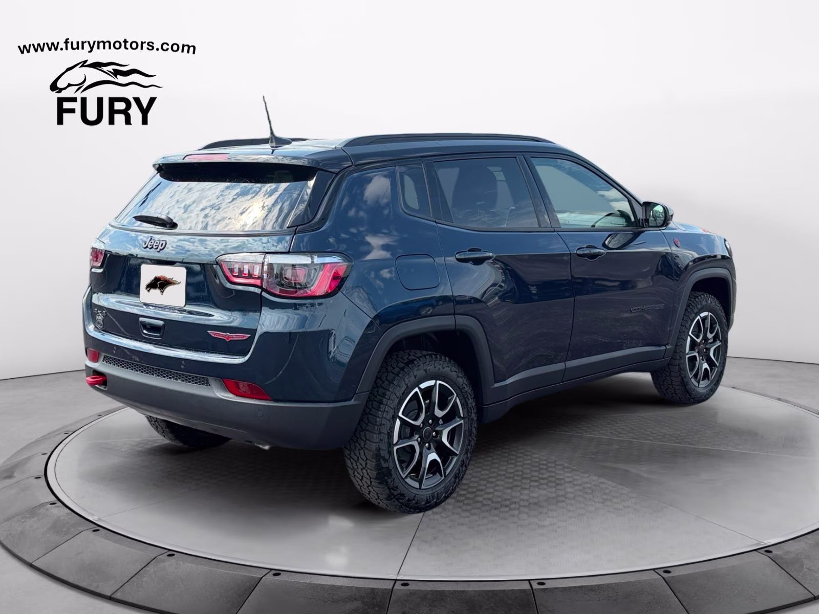 2026 Fathom Blue Pearl Coat Jeep Compass Trailhawk 4X4 SUV