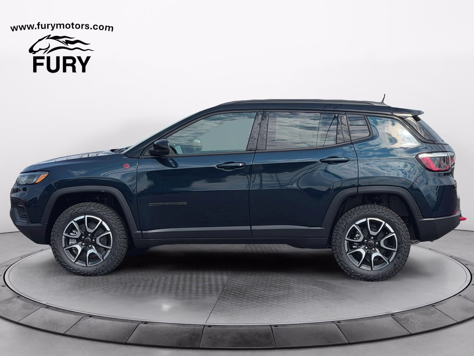 2026 Fathom Blue Pearl Coat Jeep Compass Trailhawk 4X4 SUV