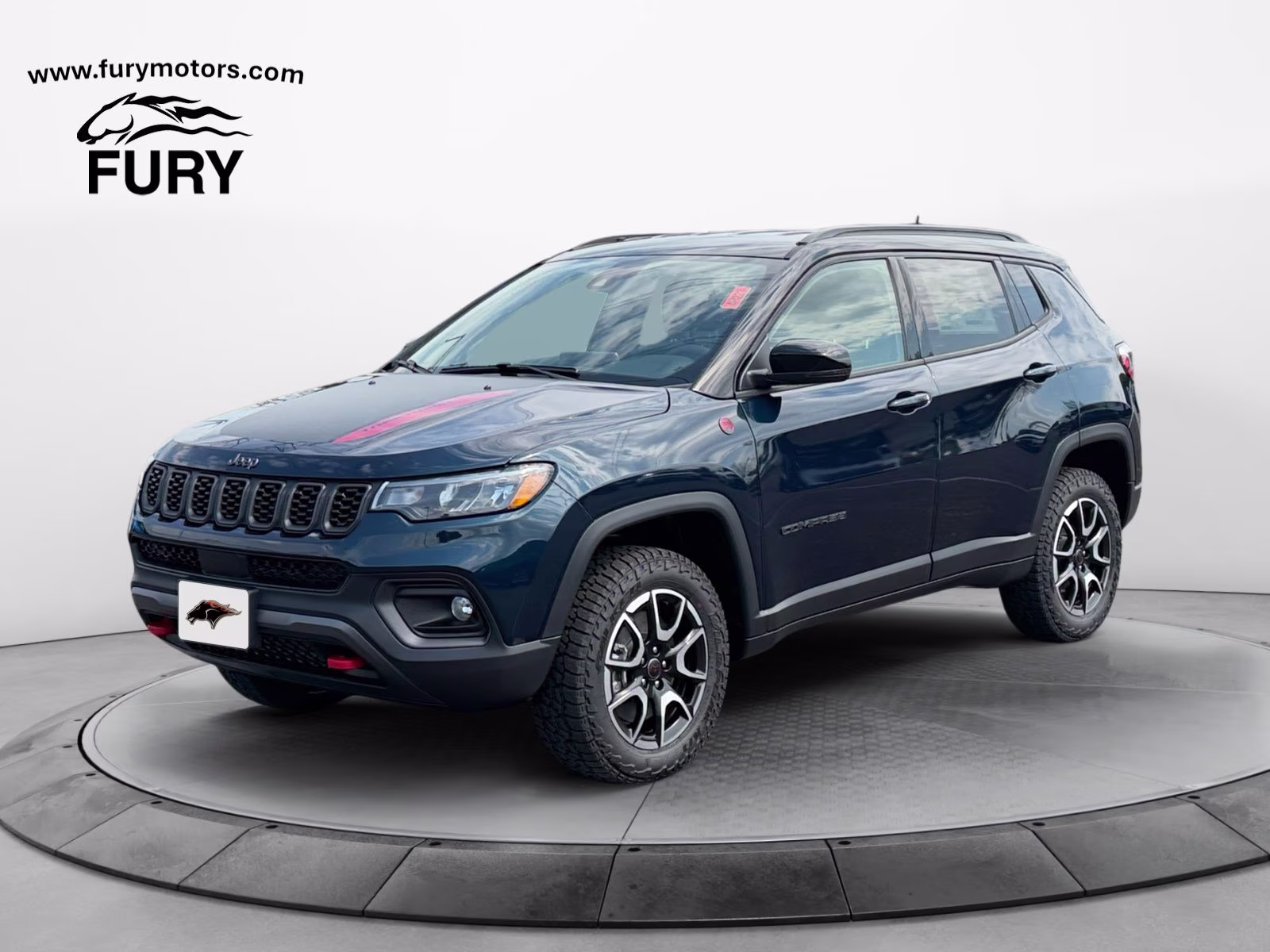 2026 Fathom Blue Pearl Coat Jeep Compass Trailhawk 4X4 SUV