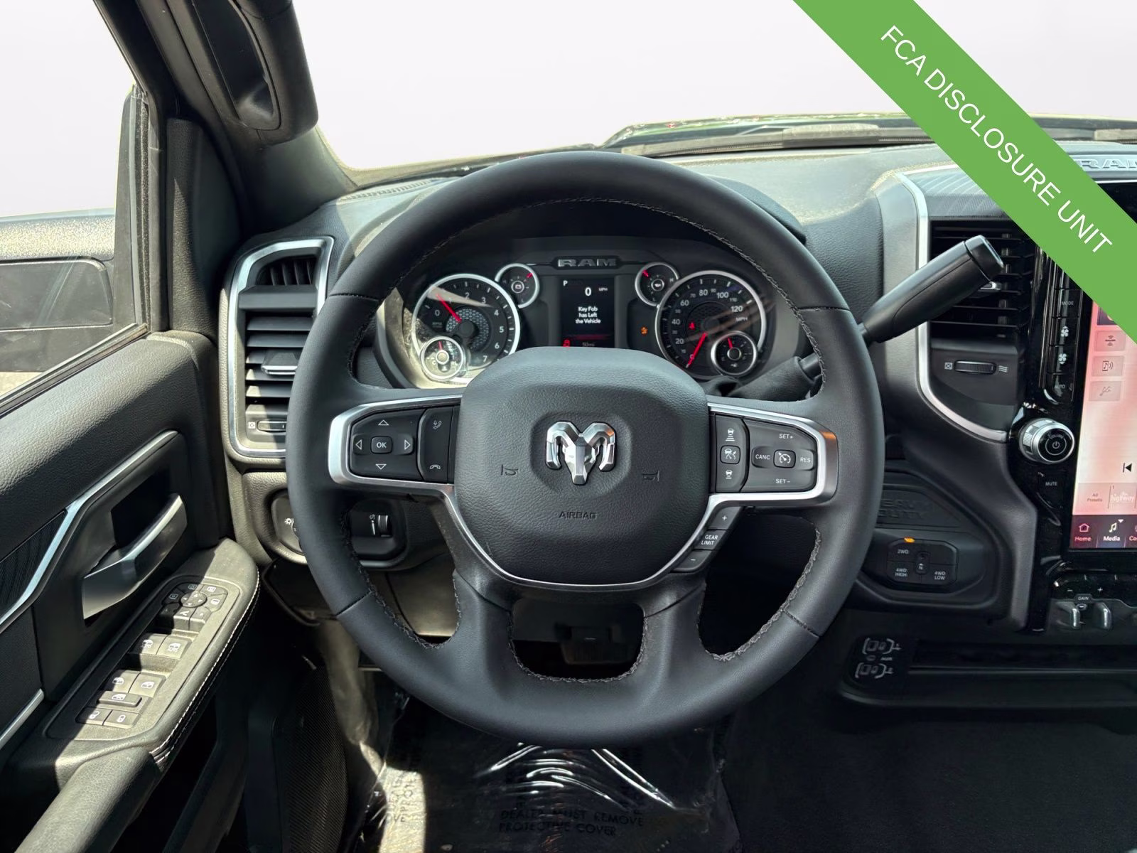 2025 Diamond Black Crystal Pearlcoat Ram 2500 Big Horn 4X4 Truck