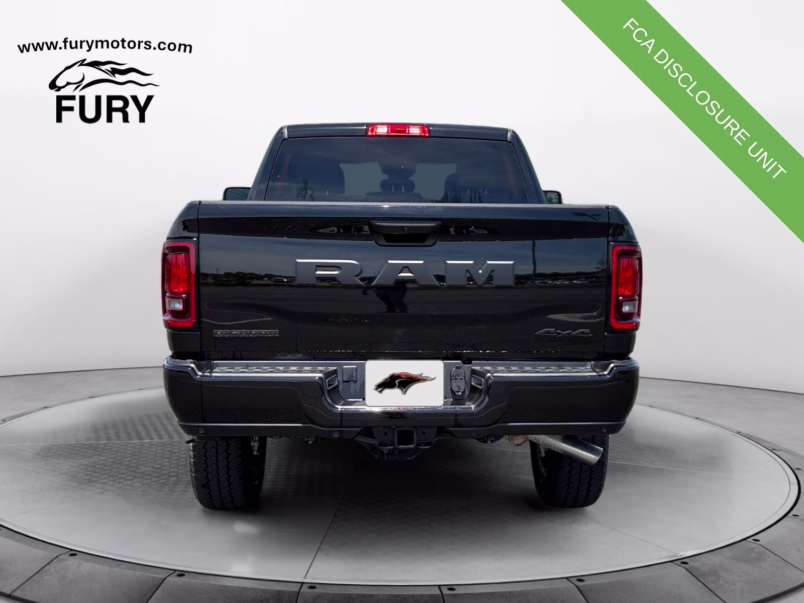 2025 Diamond Black Crystal Pearlcoat Ram 2500 Big Horn 4X4 Truck