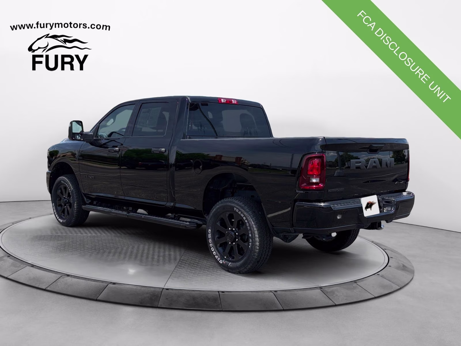 2025 Diamond Black Crystal Pearlcoat Ram 2500 Big Horn 4X4 Truck