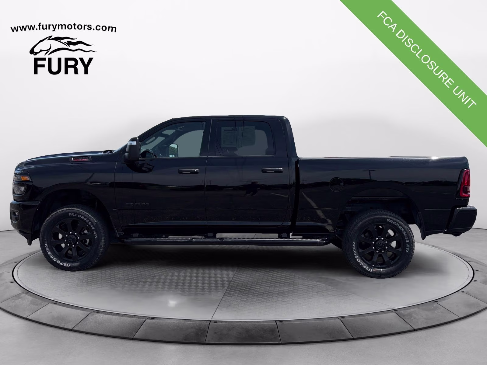 2025 Diamond Black Crystal Pearlcoat Ram 2500 Big Horn 4X4 Truck
