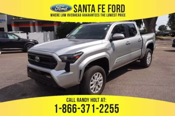 2024 Silver Toyota Tacoma 2WD Base RWD Truck