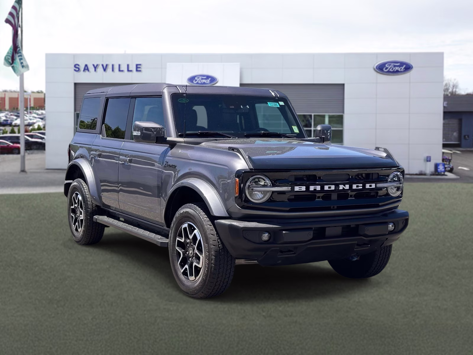 2023 Carbonized Gray Metallic Ford Bronco Outer Banks 4 Door Advanced 4x4 4X4 SUV