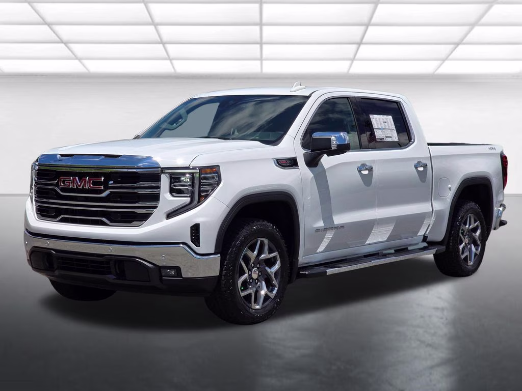 2026 Summit White GMC Sierra 1500 SLT 4X4 Truck