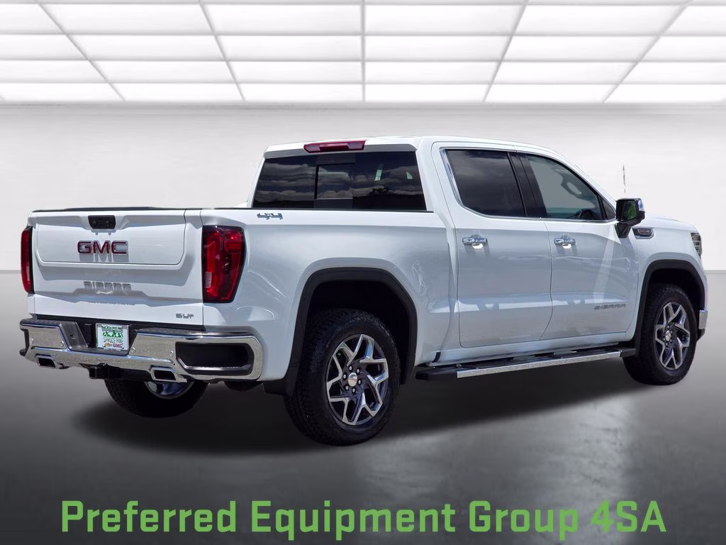 2026 Summit White GMC Sierra 1500 SLT 4X4 Truck