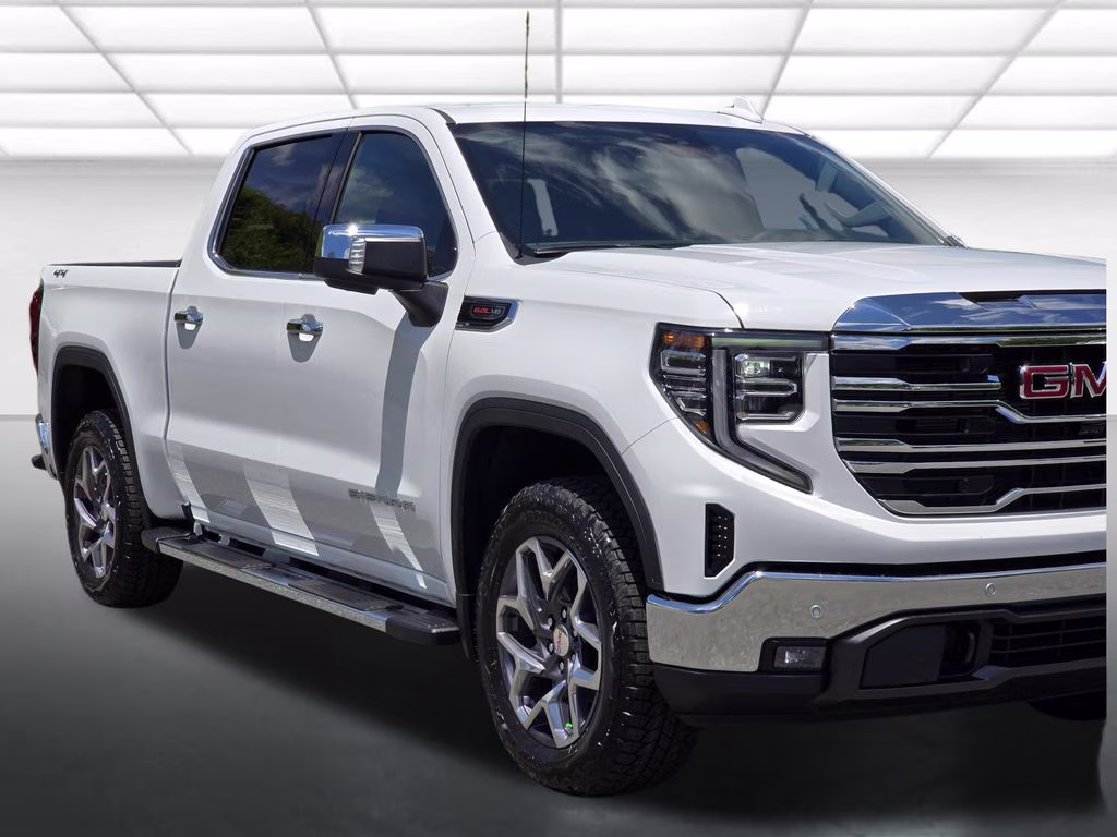 2026 Summit White GMC Sierra 1500 SLT 4X4 Truck