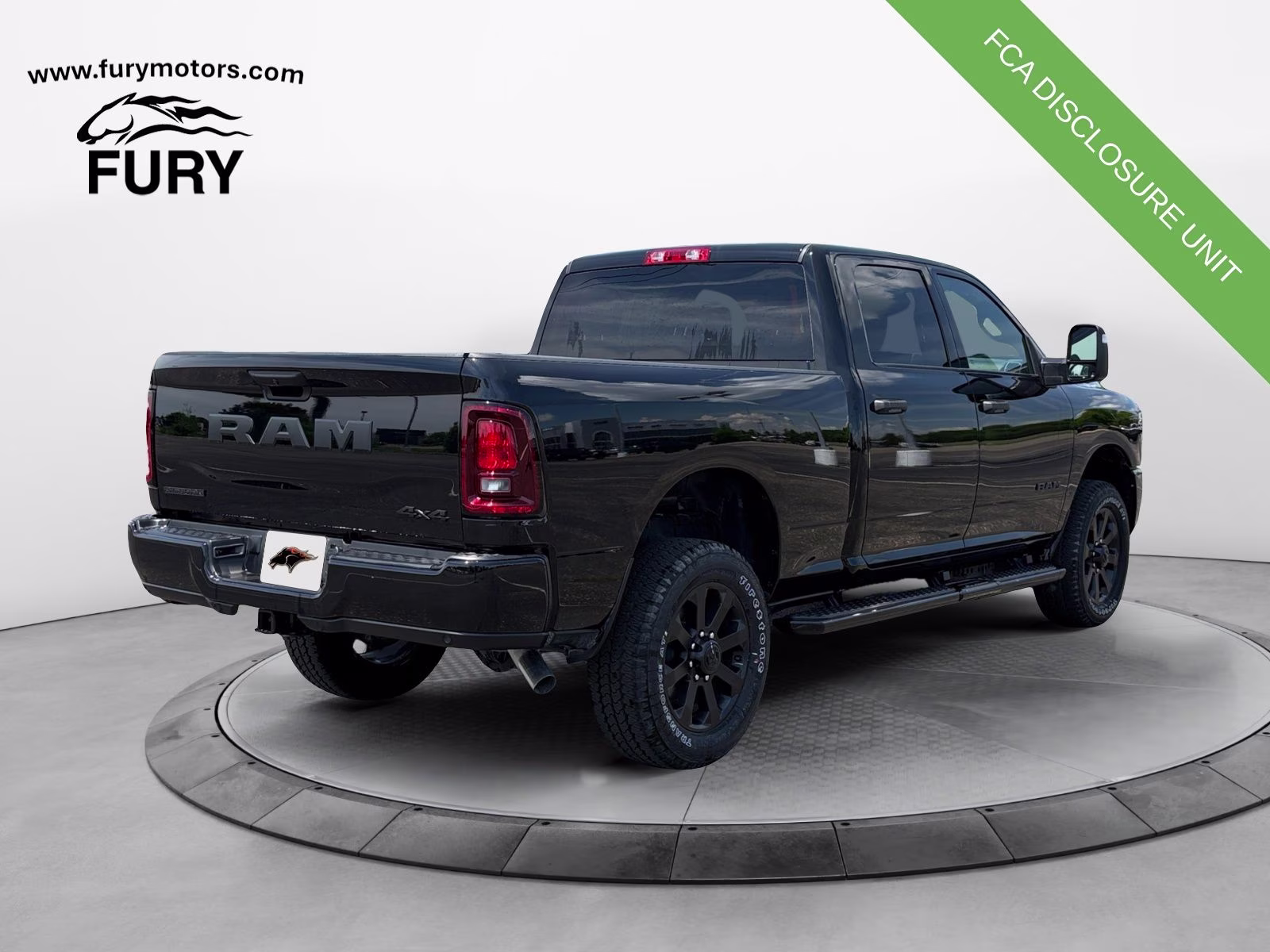 2025 Diamond Black Crystal Pearlcoat Ram 2500 Big Horn 4X4 Truck