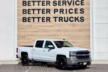 2016 Summit White Chevrolet Silverado 1500 LT 4X4 Truck