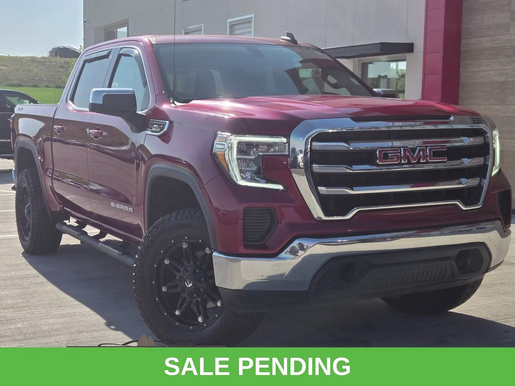 2021 Cayenne Red Tintcoat GMC Sierra 1500 SLE 4X4 Truck