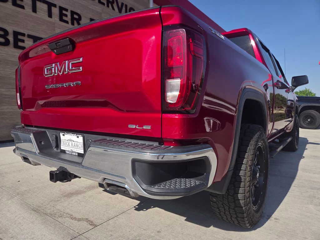 2021 Cayenne Red Tintcoat GMC Sierra 1500 SLE 4X4 Truck