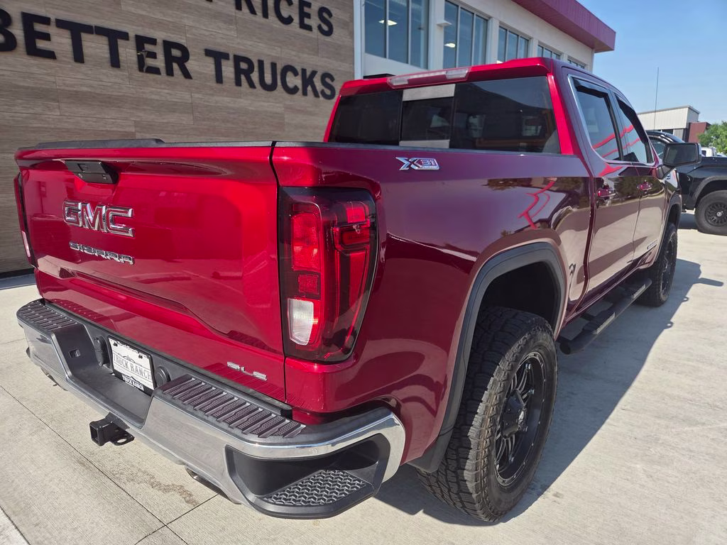 2021 Cayenne Red Tintcoat GMC Sierra 1500 SLE 4X4 Truck