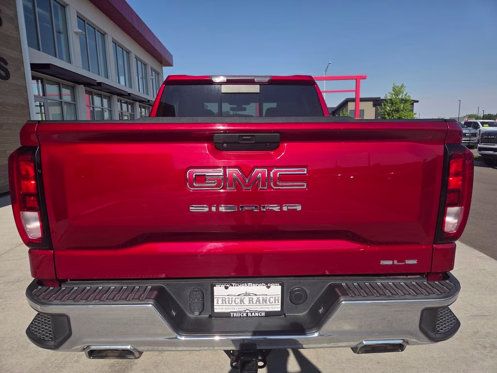 2021 Cayenne Red Tintcoat GMC Sierra 1500 SLE 4X4 Truck