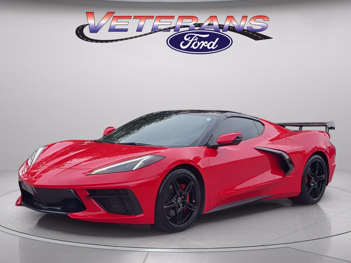 2021 Torch Red Chevrolet Corvette 1LT RWD Coupe