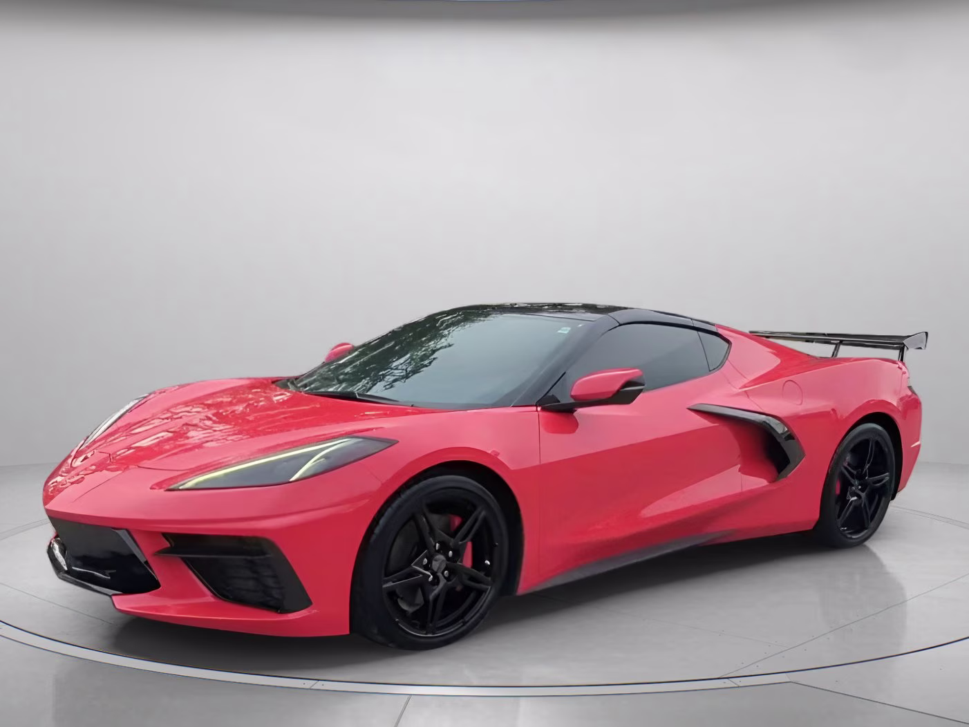 2021 Torch Red Chevrolet Corvette 1LT RWD Coupe