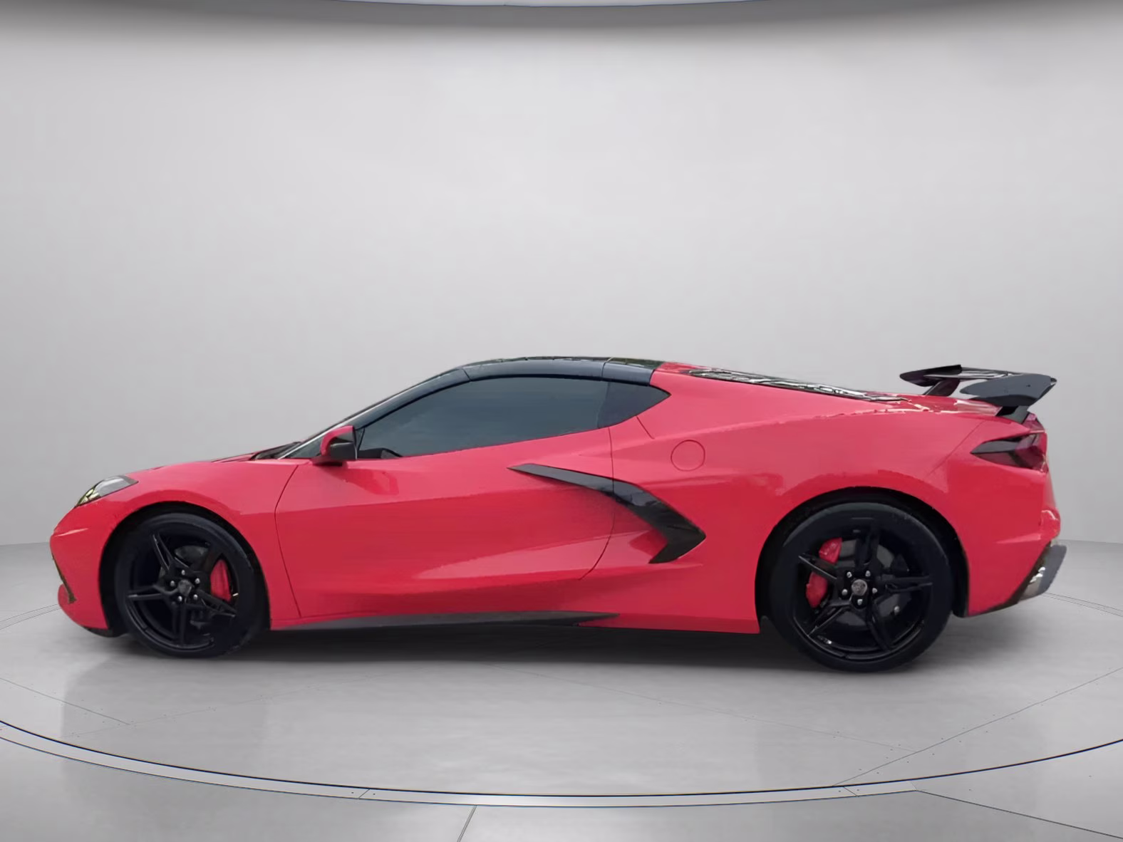 2021 Torch Red Chevrolet Corvette 1LT RWD Coupe