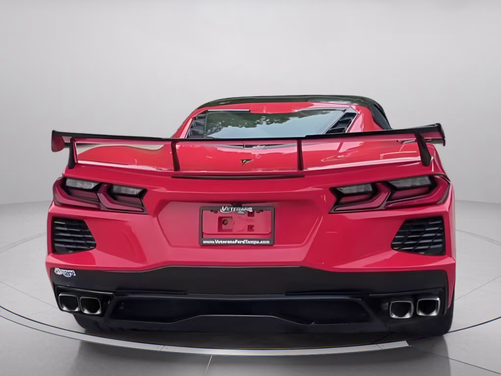 2021 Torch Red Chevrolet Corvette 1LT RWD Coupe