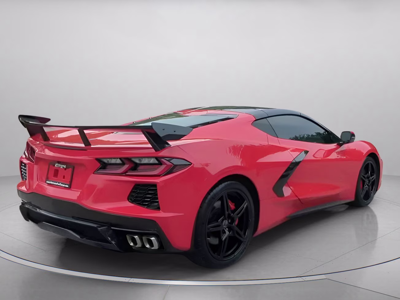 2021 Torch Red Chevrolet Corvette 1LT RWD Coupe